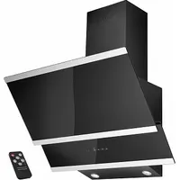 Кухонная вытяжка Holt HT-RH-015 60, цвет: чёрный, стеклянная, 60 см/Ту на скидке